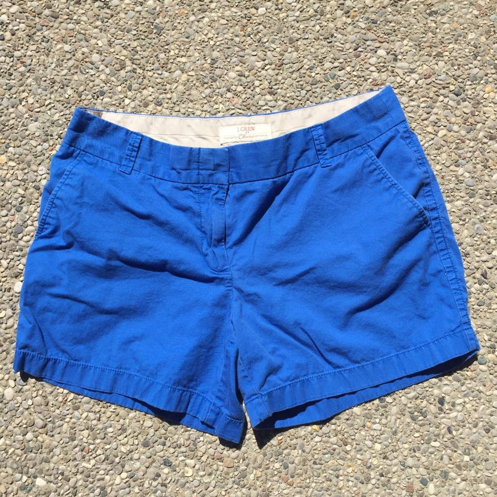 J. Crew Broken-In Chino Shorts, size 8